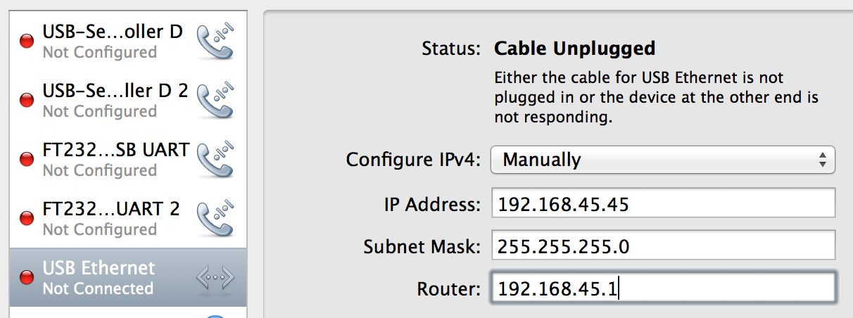 Static IP